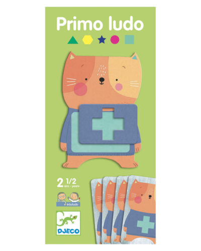 Djeco Επιτραπέζιο Primo Ludo Μαθαίνω τα σχήματα