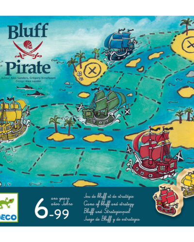 Djeco Επιτραπέζιο Bluff Pirate