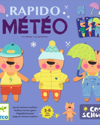 Djeco Επιτραπέζιο μνήμης Rapido Meteo