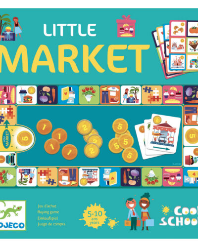 Djeco Επιτραπέζιο μαθαίνω να ψωνίζω Η μικρή αγορά