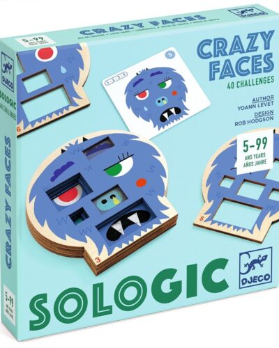 Djeco Παιχνίδι Λογικής Crazy faces
