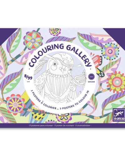 Djeco Ζωγραφίζω 3 πόστερ