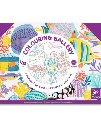 Djeco Ζωγραφίζω 3 πόστερ