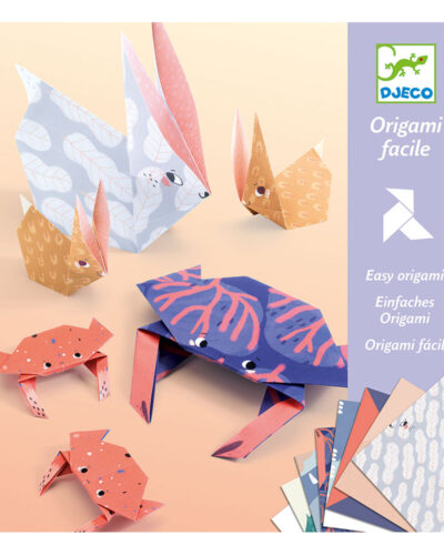 Djeco Οριγκάμι κατασκευή Οικογένεια Ζώων