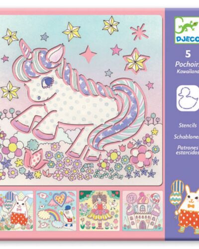 Djeco Στένσιλ Χαριτωμένα ζωάκια