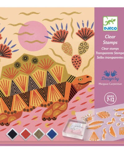 Djeco Ζωγραφίζω με σφραγίδες Μοτίβα σε ζωάκια