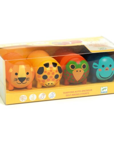 Djeco σετ σφραγίδων Ζωάκια Ζούγκλας