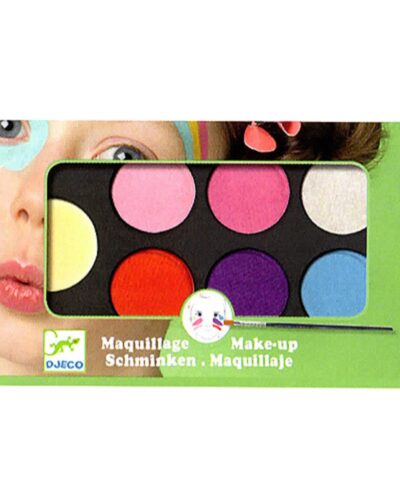 Djeco παλέτα μακιγιάζ 6 χρώματα Παστέλ