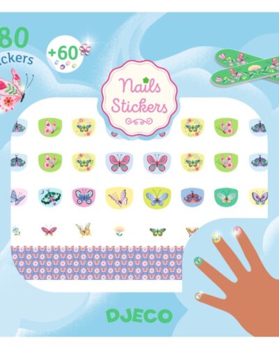 Djeco αυτοκόλλητα νυχιών