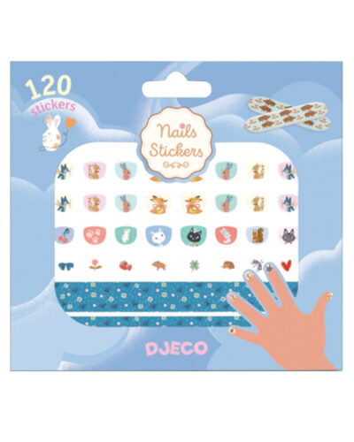 Djeco αυτοκόλλητα νυχιών