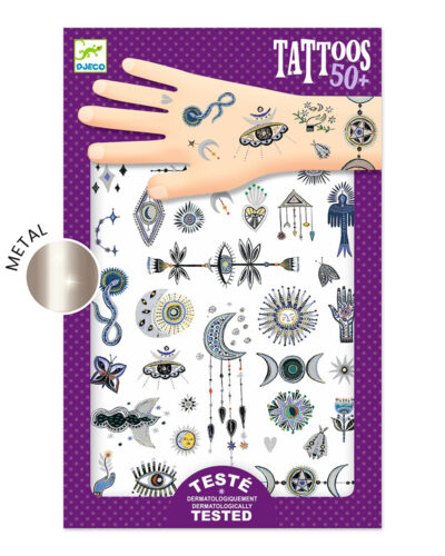 Djeco Τατουάζ με μεταλλιζέ λεπτομέρειες