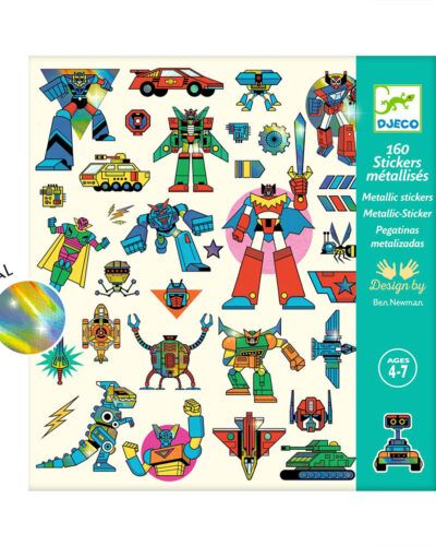 Djeco 160 Αυτοκόλλητα σε 4 καρτέλες