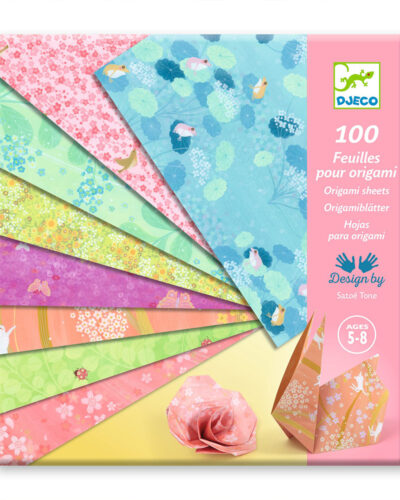 Djeco 100 φύλλα για κατασκευές οριγκάμι