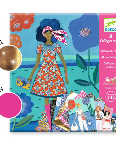 Djeco δημιουργώ τα δικά μου ρούχα με αυτοκόλλητα