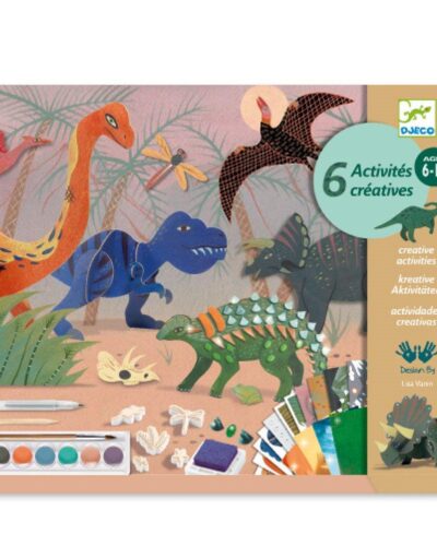 Djeco δημιουργικές δραστηριότητες Ο κόσμος των δεινοσαύρων
