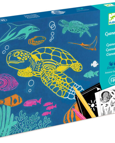 Djeco Δημιουργώ εικόνες σε χαρτί κυανοτυπίας