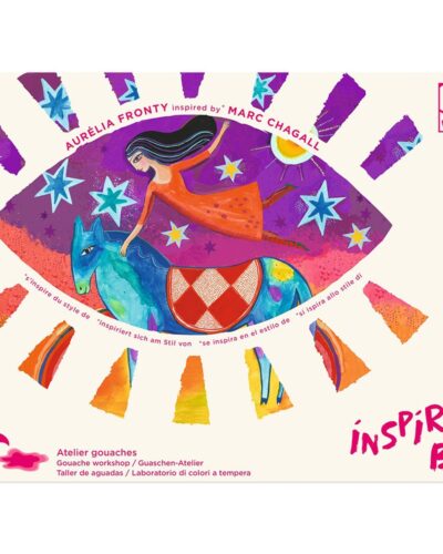 Djeco Inspired by Marc Chagall- Ζωγραφίζω με νερομπογιές Σουρεαλισμός