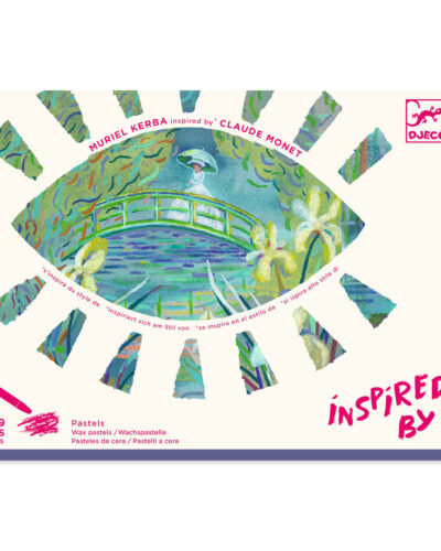 Djeco Inspired by Monet- Ιμπρεσιονισμός-Ζωγραφίζω με κηρομπογιές