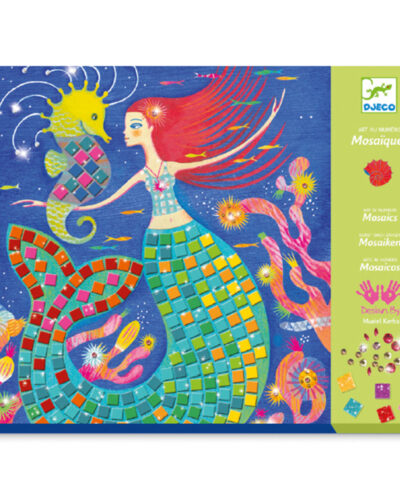 Djeco Κατασκευή Μωσαϊκό με Γκλίτερ Γοργόνα