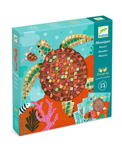 Djeco Κατασκευή μωσαϊκό με μεταλλικό εφέ