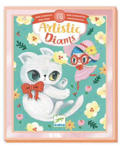 Djeco Artistic Κολάζ με στρας Ζωάκια φίλοι