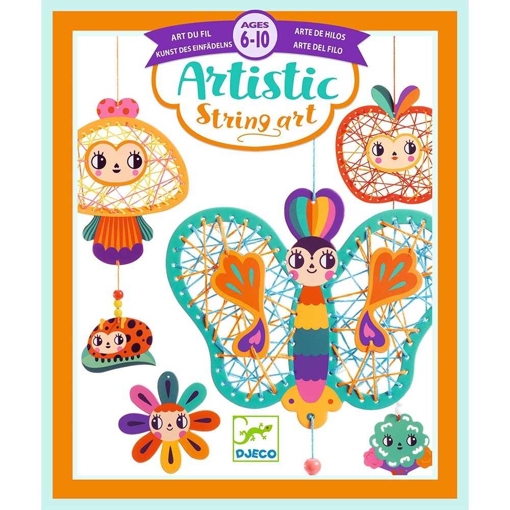 Djeco Artistic δημιουργώ με κλωστές