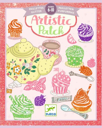 Djeco Artistic Κολάζ Γκλίτερ Γλυκά