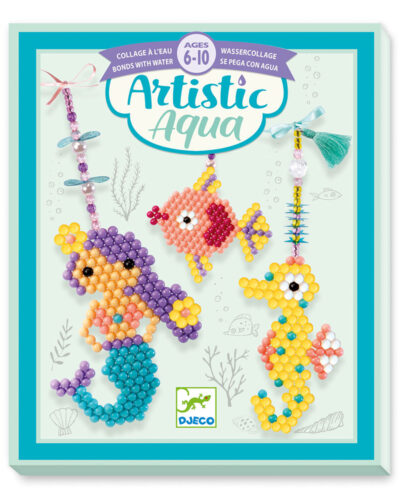 Djeco Artistic κατασκευάζω κρεμαστά με χάντρες και νερό Θάλασσα