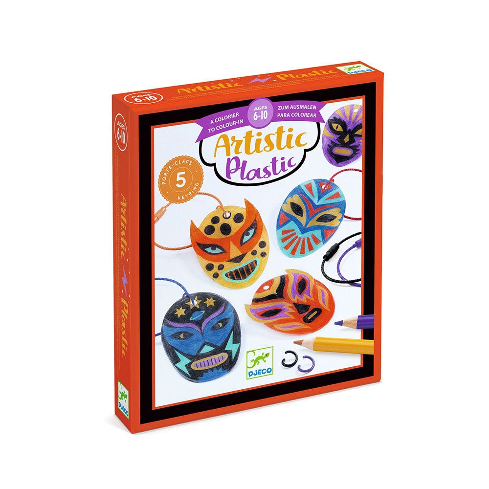 Djeco Artistic κατασκευάζω μπρελόκ