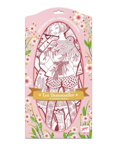 Djeco Ζωγραφίζω 4 Φιγούρες κορτίτσια