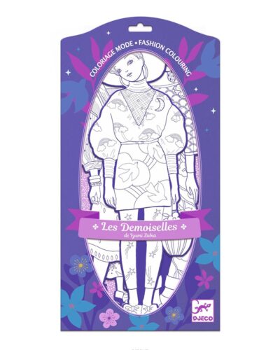 Djeco Ζωγραφίζω 4 Φιγούρες κορτίτσια