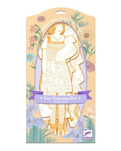 Djeco Ζωγραφίζω 4 Φιγούρες κορτίτσια