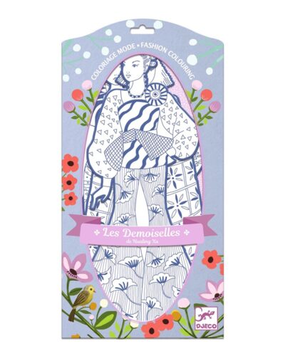 Djeco Ζωγραφίζω 4 Φιγούρες κορτίτσια