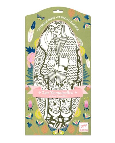 Djeco Ζωγραφίζω 4 Φιγούρες κορτίτσια