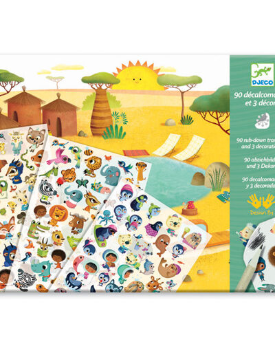 Djeco Χαλκομανίες Σαβάνα-Ερημος -Βόρειος Πολος