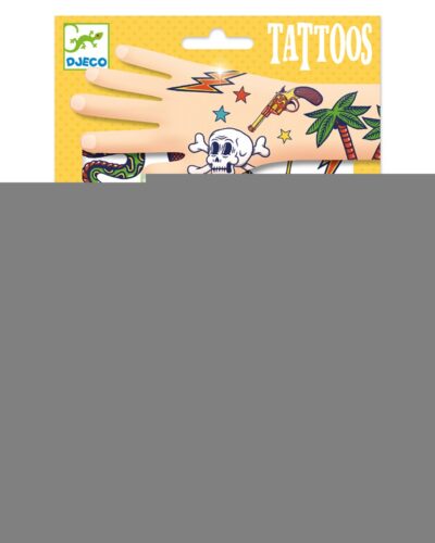 Djeco Τατουάζ με μεταλλιζέ λεπτομέρειες
