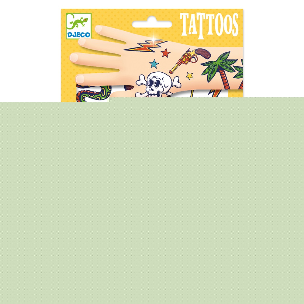 Djeco Τατουάζ με μεταλλιζέ λεπτομέρειες