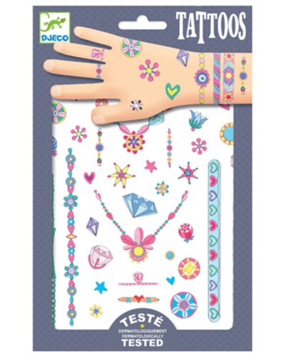 Djeco Τατουάζ με νέον χρώματα