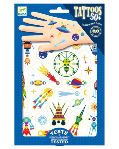 Djeco Τατουάζ που φωσφορίζουν στο σκοτάδι