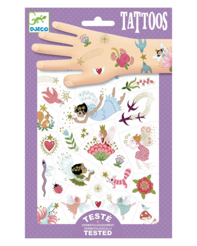 Djeco Τατουάζ με μεταλλιζέ λεπτομέρειες