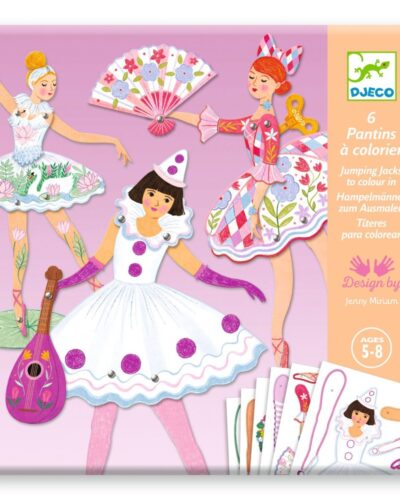 Djeco κατασκευάζω μαριονέτες