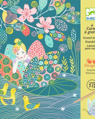 Djeco Ανακαλύπτω ξύνοντας την εικόνα Μαγεμένη Λίμνη