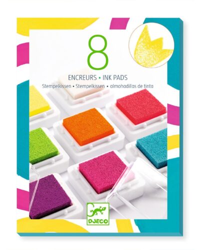 Djeco Ταμπόν για σφραγίδες με 8 Νέον Χρώματα