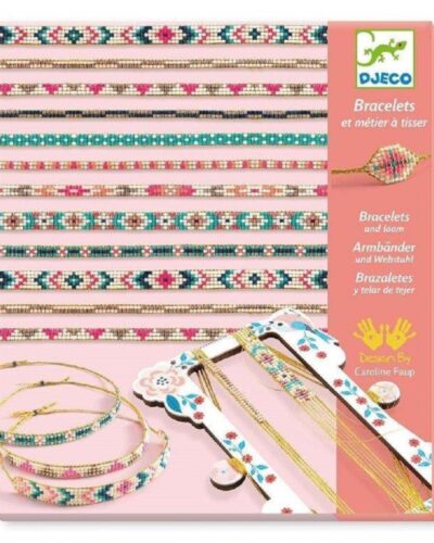 Djeco Κατασκευή κοσμημάτων - Βραχιόλια με μικρές χάντρες