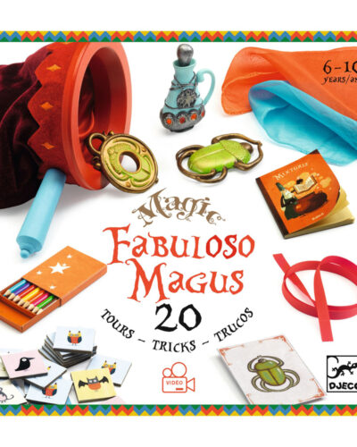 Djeco Σετ 20 μαγικά τρικ Ο ταλαντούχος μάγος