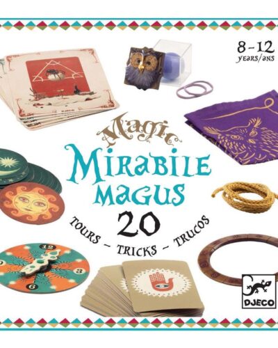 Djeco Σετ 20 τρικ μαγείας Ο Mirabile Μάγος