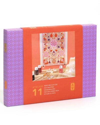Djeco Atelier 11, ζωγραφική σε μετάξι Πέταλα