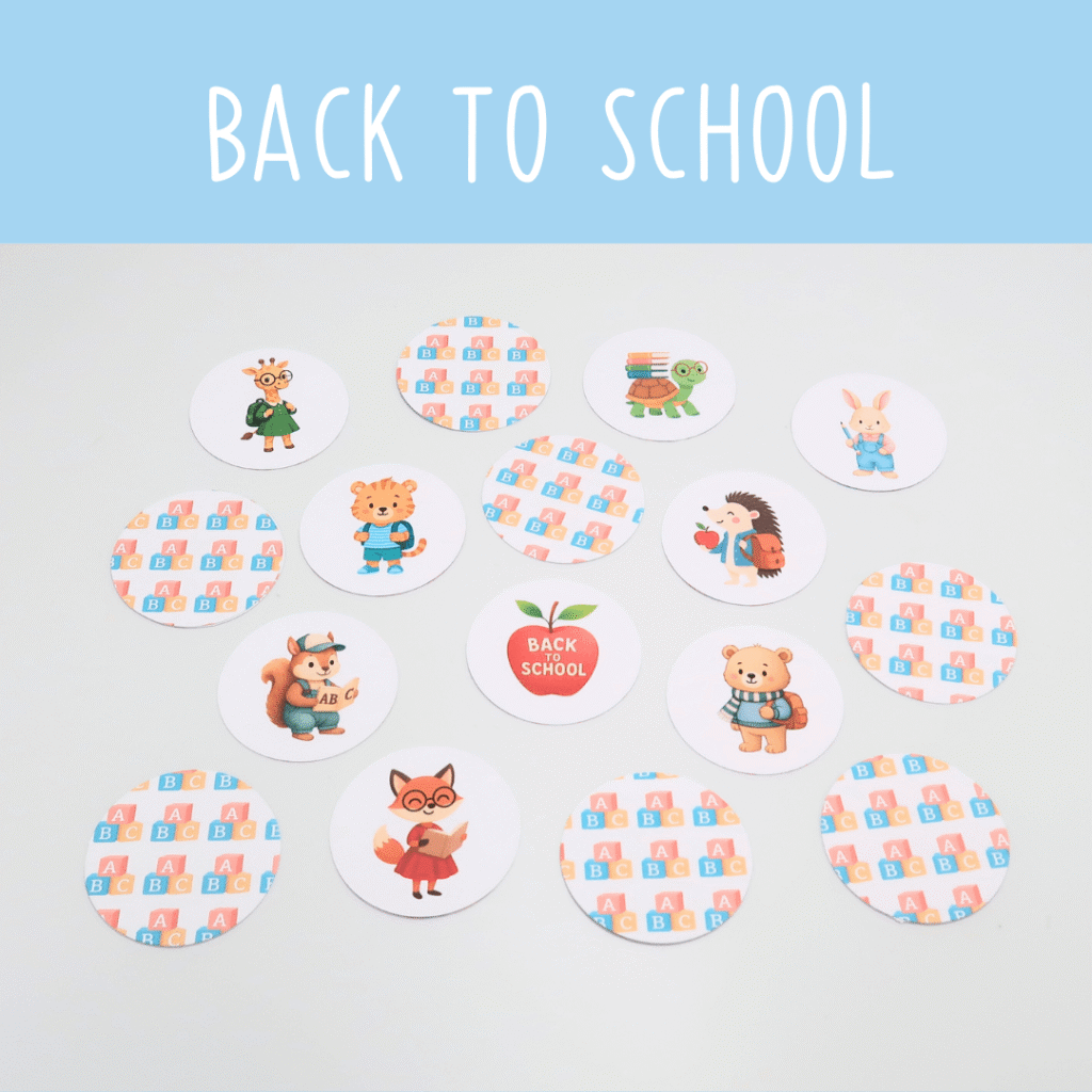 Back to School (1 παιχνίδι μνήμης)