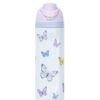 ΜΕΤΑΛΛΙΚΟ ΘΕΡΜΟΣ 2 σε 1 (700ML) – Butterflies