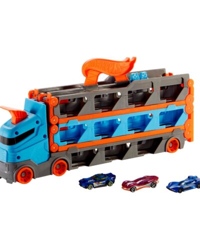 Mattel Hot Wheels City: Νταλικα Αυτοκινητόδρομος - Πίστα 2 σε 1 (GVG37)